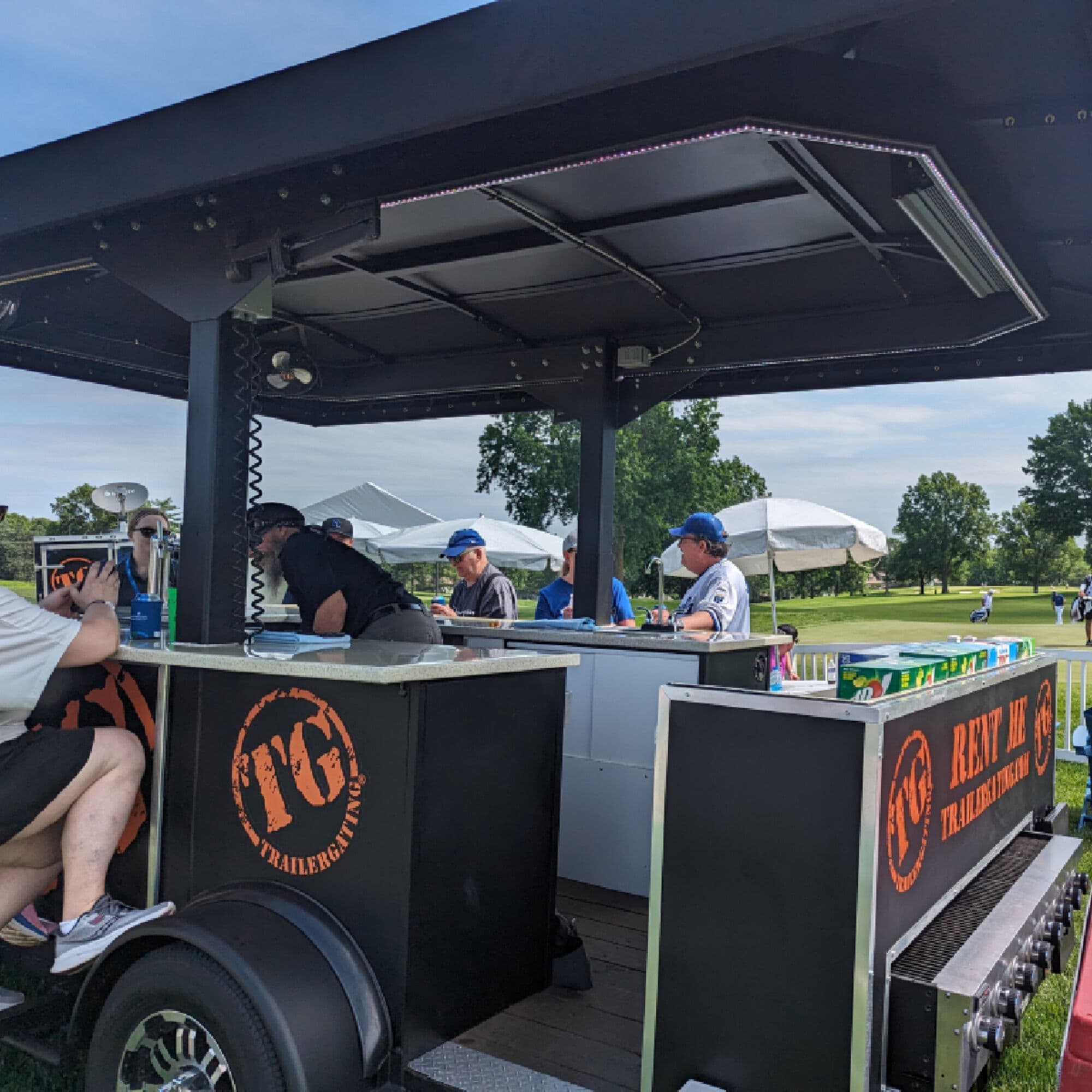 P.U.B. Pop Up Bar Trailer - Portable Bar Trailer - 3